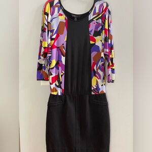 NWT BCBG MAXAZRIA Geometric Print Dress